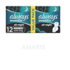 Always Ultra Thin Extra Long Duos Night Amaris FMCG