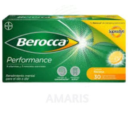 Berocca Performance Orange Effervescent Tablets Amaris FMCG