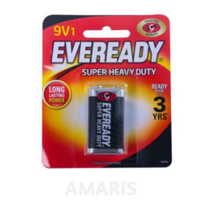 Eveready 9V Card Black Battery Amaris FMCG