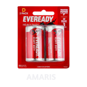 Eveready Size D Red Battery Amaris FMCG