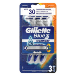 GILLETTE BLUE 3 DISPOSABLE RAZOR- Amaris FMCG