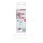 GILLETTE SIMPLY VENUS 3 BASIC DISPOSABLE RAZOR Amaris FMCG