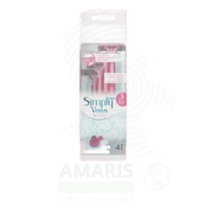 GILLETTE SIMPLY VENUS 3 BASIC DISPOSABLE RAZOR Amaris FMCG