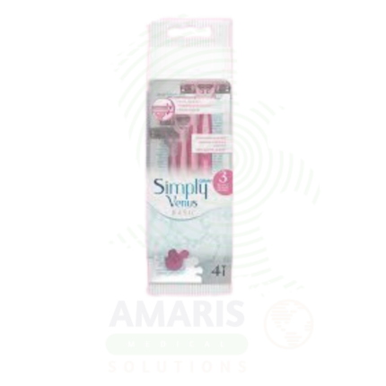 GILLETTE SIMPLY VENUS 3 BASIC DISPOSABLE RAZOR Amaris FMCG