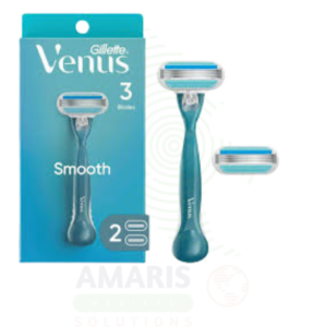 GILLETTE VENUS SMOOTH MANUAL RAZOR (3-BLADE) Amaris FMCG