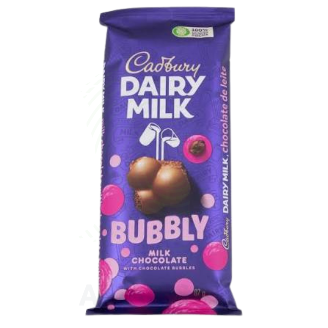 CADBURY DAIRY MILK BUBBLY AERATED MILK CHOCOLATE BAR Amaris FMCG CADBURY DAIRY MILK BUBBLY AERATED MILK CHOCOLATE BAR Amaris FMCG