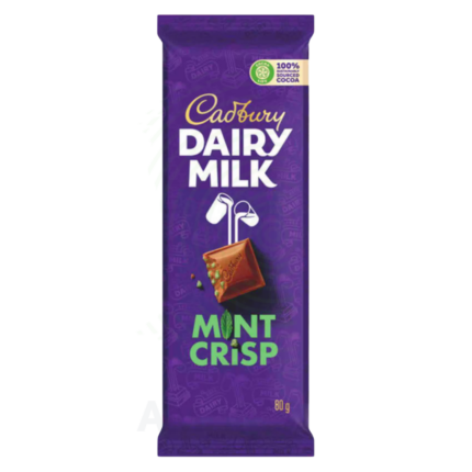 CADBURY DAIRY MILK MINT CRISP MILK CHOCOLATE BAR Amaris FMCG