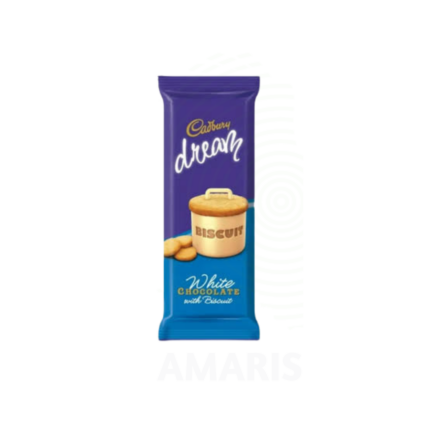 CADBURY DREAM WHITE CHOCOLATE WITH BISCUIT PIECES Amaris FMCG