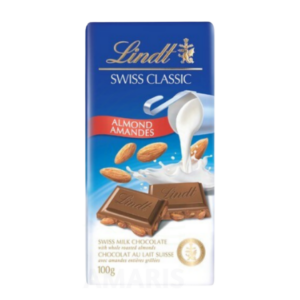 Lindt Swiss Milk with Almond Amaris FMCG