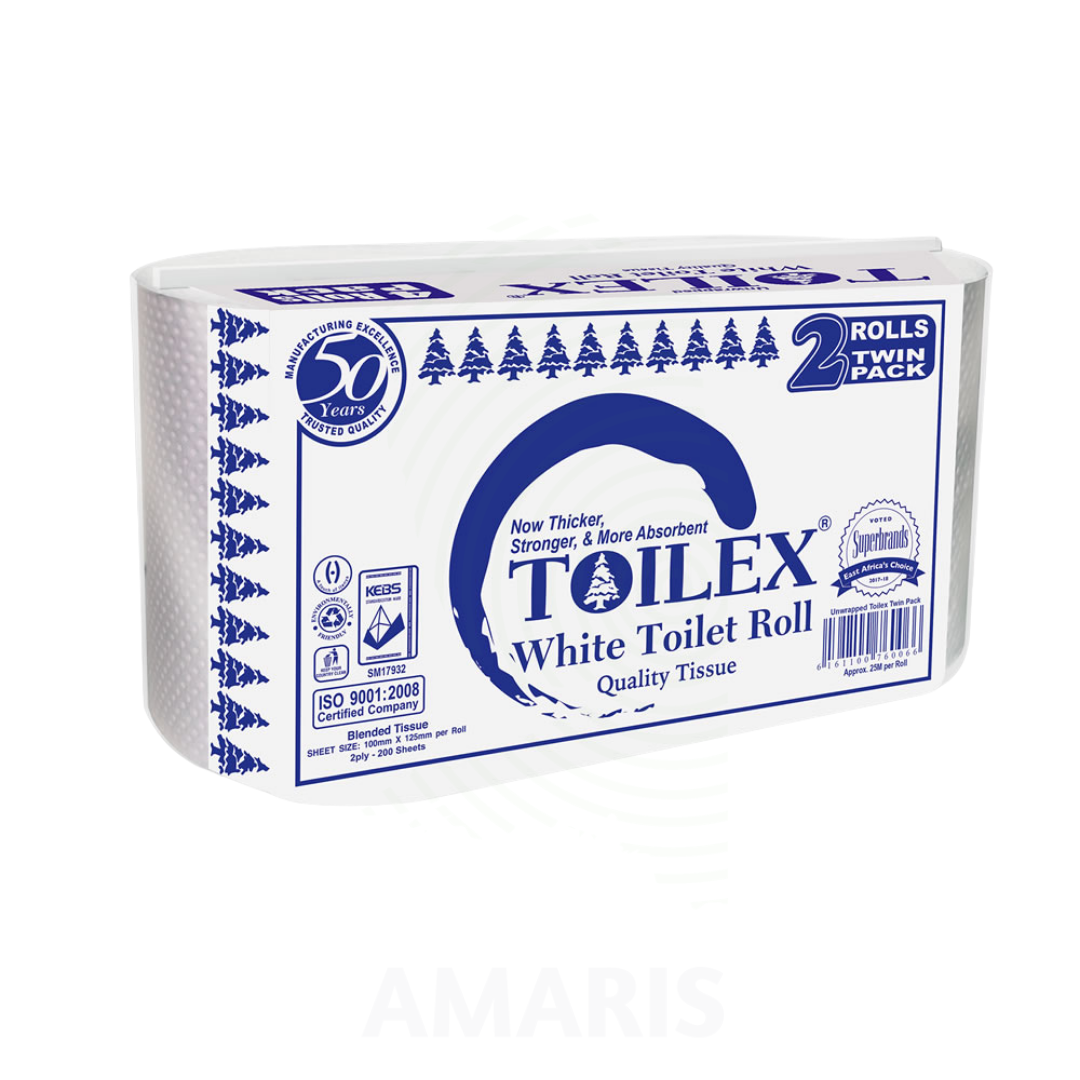 TOILEX 2-PLY TOILET TISSUE (200 SHEETS) Amaris FMCG TOILEX 2-PLY TOILET TISSUE (200 SHEETS) Amaris FMCG