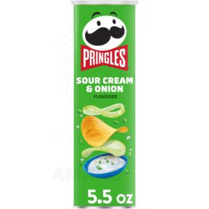 PRINGLES SOUR CREAM & ONION POTATO CRISPS Amaris FMCG