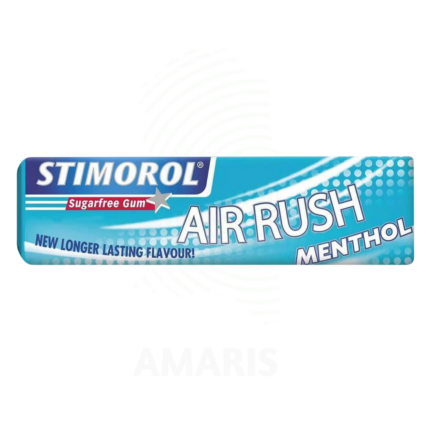 STIMOROL AIR RUSH MENTHOL CHEWING GUM Amaris FMCG