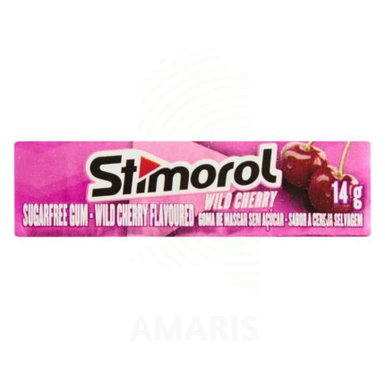 STIMOROL WILD CHERRY CHEWING GUM Amaris FMCG